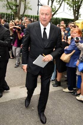 Milan Fashion Week, Women Spring Summer 2016. Milano, Moda Donna, Primavera Estate 2016. GIORGIO ARMANI arrivals Pictured: Bob Wilson  SimonaxChioccia Fotosicki