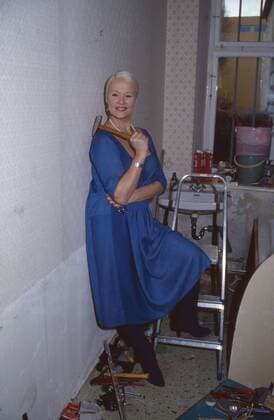 Die deutsche Schauspielerin Heidi Stroh, Deutschland 1970er Jahre. German actress Heidi Stroh, Germany 1970s. 24x36Dia120 Copyright: HeinzxBrowers UnitedArchives2000602