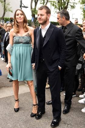 Milan Fashion Week, Women Spring Summer 2016. Milano, Moda Donna, Primavera Estate 2016. GIORGIO ARMANI arrivals Pictured: Alessandro Cattelan  SimonaxChioccia Fotosicki