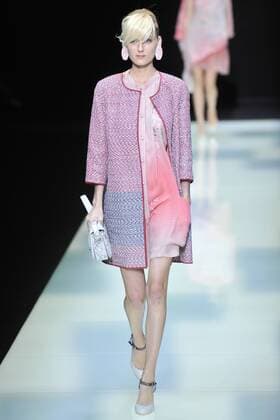 ENTERTAINMENT MODE Mailand Fashion Week - Giorgio Armani Modenschau Milan Fashion Week, Women Spring Summer 2016. Milano, Moda Donna, Primavera Estate 2016. GIORGIO ARMANIcatwalk Pictured: models  RiccardoxGiorrdanox Fotosicki