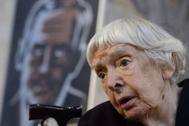 Russian human rights activist and winner of Vaclav Havel Human Rights Prize Lyudmila Alekseyeva speaks during the conference called The Story of a Refugee: Europe of Dreams and Reality, in Prague, Czech Republic, on September 30, 2015. (CTKxPhoto MichalxKamaryt) CTKPhotoP201509300262101  kmt 1