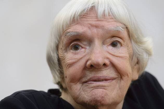 Russian human rights activist and winner of Vaclav Havel Human Rights Prize Lyudmila Alekseyeva speaks during the conference called The Story of a Refugee: Europe of Dreams and Reality, in Prague, Czech Republic, on September 30, 2015. (CTKxPhoto MichalxKamaryt) CTKPhotoP201509300262601  kmt 3
