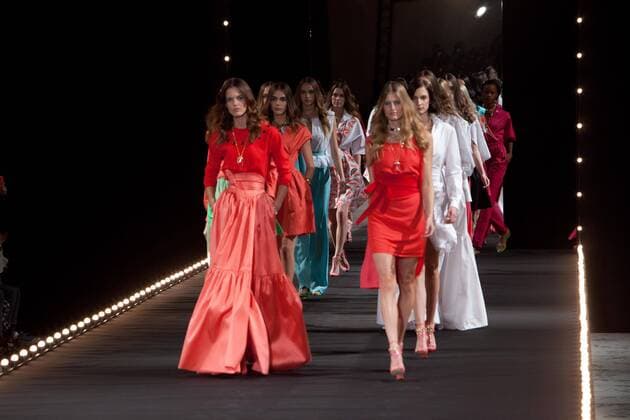 Sept. 30, 2015 - Paris, France - Alexis Mabille, Parisian based fashion designer who is the creative director of his label, Alexis Mabille, ready to wear, Spring, Summer, Fashion, Collection, 2016, Sandia, Smash, Paris. Paris France - ZUMAf112