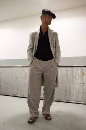 Sept. 30, 2015 - Paris, France - Arnaud Lemaire, fashion male model , producer and television presenter, during the fashion show of Alexis Mabille, Paris, ready to wear, Spring, Summer, Fashion, Collection, 2016, Sandia, Smash, Paris, Arnaud is wearing Yves Saint Laurent Paris France - ZUMAf112