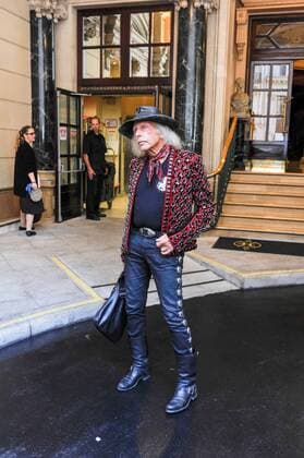 James Goldstein - Paris Fashion Week, Modenschau Balmain - Paris, Frankreich - 01 10 2015 ThierryBreton Panoramic 