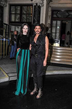 The top model Coco Rocha - Paris Fashion Week, Modenschau Balmain - Paris, Frankreich - 01 10 2015 ThierryBreton Panoramic 
