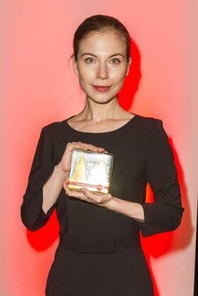 Nora von Waldstätten bei der Preisverleihung der 25. Cologne Conference am 01.10.2015 in Köln. Preisverleihung der 25. Cologne Conference in Köln