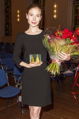 Nora von Waldstätten bei der Preisverleihung der 25. Cologne Conference am 01.10.2015 in Köln. Preisverleihung der 25. Cologne Conference in Köln