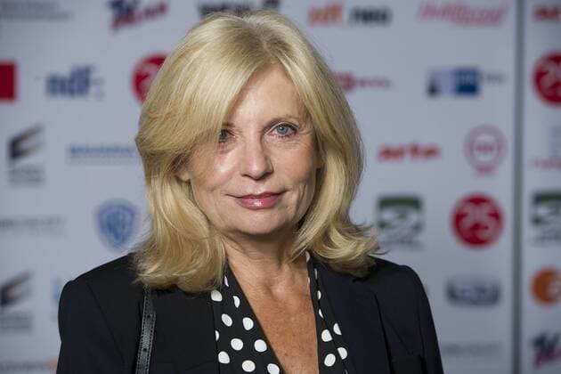 Sabine POSTEL, Deutschland, Schauspielerin, Roter Teppich, Red Carpet Show, Preisverleihung der Cologne Conference in Koeln, 01.10.2015.