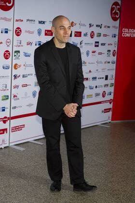 Preistraeger Joshua OPPENHEIMER, USA, Regisseur, Roter Teppich, Red Carpet Show, Preisverleihung der Cologne Conference in Koeln, 01.10.2015.