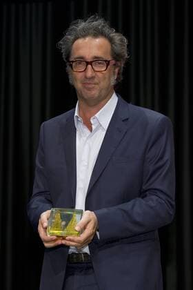 Preistraeger Paolo SORRENTINO, ITA, Regisseur, Schriftsteller, Autor, Preisverleihung der Cologne Conference in Koeln, 01.10.2015.