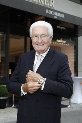 Jörg Bücherer. Eröffnung Juwelier Bucherer in der Berliner Friedrichstraße am 02.07.2009. Eroeffnung Juwelier Bucherer