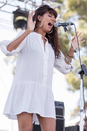 Oct. 3, 2015 - Austin, Texas, U.S - Singer CHARLOTTE OC performs live at the Austin City Limits music festival within Zilker Park in Austin, Texas Austin U.S. - ZUMAs135