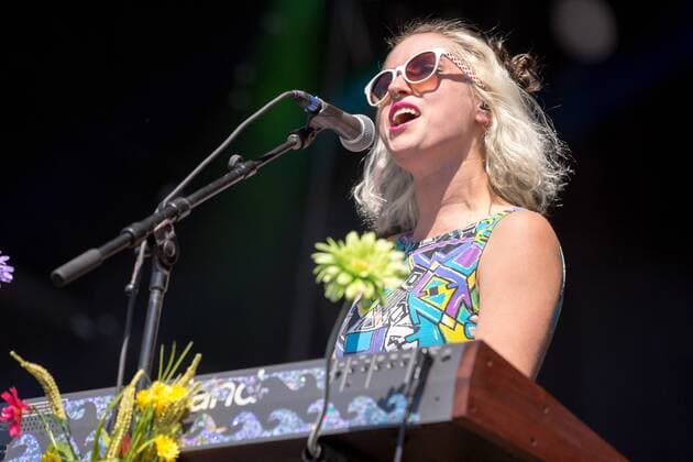 Oct. 3, 2015 - Austin, Texas, U.S - Musician SARA DAMERT of Waters performs live at the Austin City Limits music festival within Zilker Park in Austin, Texas Austin U.S. - ZUMAs135
