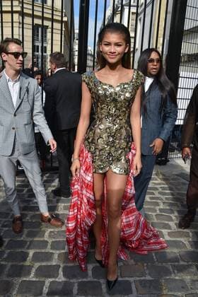 Zendaya Coleman - Paris Fashion Week, Modenschau Vivienne Westwood - Paris, Frankreich - 03 10 2015 LIONELURMAN PANORAMIC 