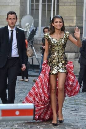Zendaya Coleman - Paris Fashion Week, Modenschau Vivienne Westwood - Paris, Frankreich - 03 10 2015 LIONELURMAN PANORAMIC 