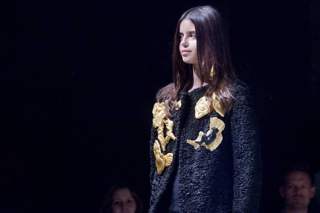First 3D Print Fashion show fashion.stl within the Hackers Congress Parallel Polis 2015, in Prague, Czech Republic, on October 3, 2015. (CTKxPhoto VitxSimanek) CTKPhotoP201510030569901  VIS 003