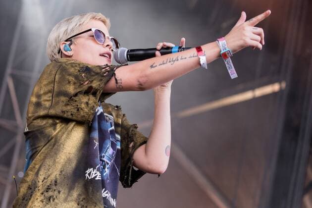 Oct. 4, 2015 - Austin, Texas, U.S - Singer HALSEY performs live at the Austin City Limits music festival within Zilker Park in Austin, Texas Austin U.S. - ZUMAs135