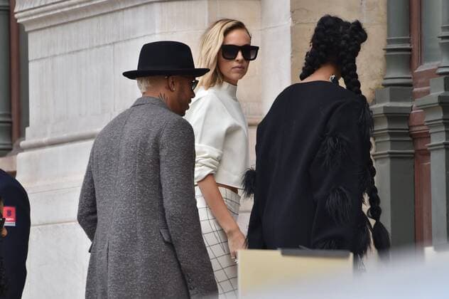 Lewis Hamilton - Janelle Monae - Paris, Frankreich - Paris Fashion Week, Modenschau Stella McCartney 