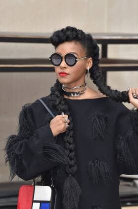 Janelle Monae - Paris, Frankreich - Paris Fashion Week, Modenschau Stella McCartney 