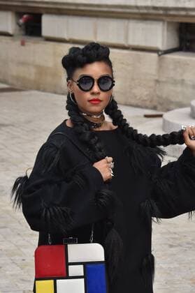 Janelle Monae - Paris, Frankreich - Paris Fashion Week, Modenschau Stella McCartney 