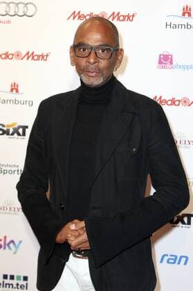 Pierre Sanoussi-Bliss bei der Verleihung des Deutschen Sportjournalistenpreises 2015 im Hotel Grand Elysee. Hamburg, 05.10.2015 Foto:xgbrcix xFuturexImage