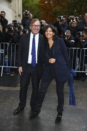 Bürgermeisterin Anne Hidalgo - Paris Fashion Week, Modenschau Chanel - Paris, Frankreich - 06 10 2015 GwendolineLeGoff Panoramic 