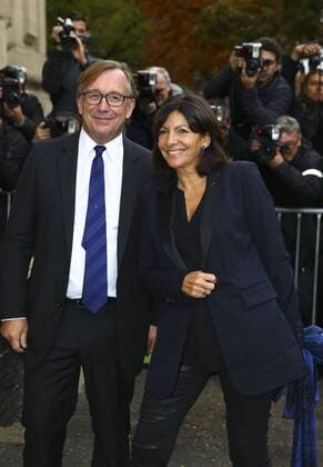 Bürgermeisterin Anne Hidalgo - Paris Fashion Week, Modenschau Chanel - Paris, Frankreich - 06 10 2015 GwendolineLeGoff Panoramic 