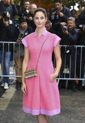 Kaya Scodelario - Paris Fashion Week, Modenschau Chanel - Paris, Frankreich - 06 10 2015 GwendolineLeGoff Panoramic 