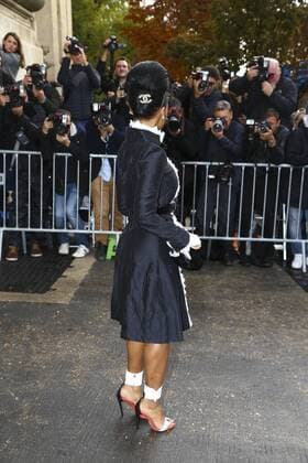 Janelle Monae - Paris Fashion Week, Modenschau Chanel - Paris, Frankreich - 06 10 2015 GwendolineLeGoff Panoramic 