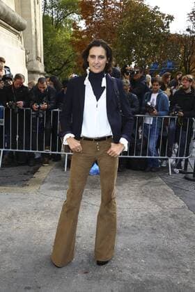 Ines de La Fressange - Paris Fashion Week, Modenschau Chanel - Paris, Frankreich - 06 10 2015 GwendolineLeGoff Panoramic 