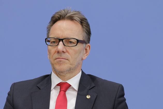 Berlin, Bundespressekonferenz, Thema: Lagebild Organisierte Kriminalität 2014 Foto:Holger Münch, Präsident des Bundeskriminalamtes (BKA)