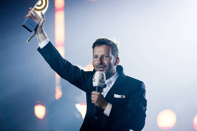 Hamburg, 3. September 2015 - Thorsten Schorn während des Deutschen Radiopreises 2015 im Hamburger Schuppen 52 