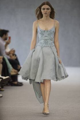BELO HORIZONTE, MG - 06 10 2015: MINING TREND AUTUMN WINTER 2016 - Model for parade Grife VIVAZ in the 17th edition of Trend Autumn Winter Mines 2016 06 to October 09 at Expominas - Avenida Amazonas, 6030 - Gameleira - BH - MG. .  Mour?oxPanda