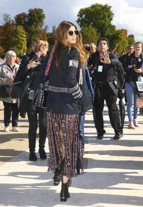 Bianca Brandolini CELEBRITES : Modenschau Valentino - Pret a Porter Printemps Ete 2016 - 06 10 2015 GwendolineLeGoffx 
