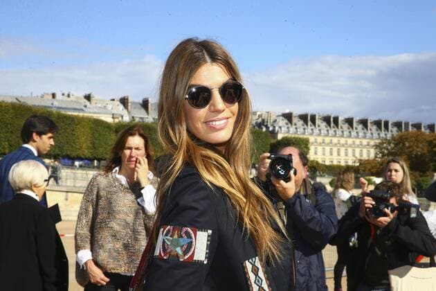 Bianca Brandolini CELEBRITES : Modenschau Valentino - Pret a Porter Printemps Ete 2016 - 06 10 2015 GwendolineLeGoffx 