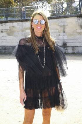 Anna Dello Russo CELEBRITES : Modenschau Valentino - Pret a Porter Printemps Ete 2016 - 06 10 2015 GwendolineLeGoffx 