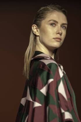 BELO HORIZONTE, MG - 06 10 2015: MINING TREND AUTUMN WINTER 2016 - Model for parade Grife Faven in the 17th edition of Trend Autumn Winter Mines 2016 06 to October 09 at Expominas - Avenida Amazonas, 6030 - Gameleira - BH - MG. .  Mour?oxPanda