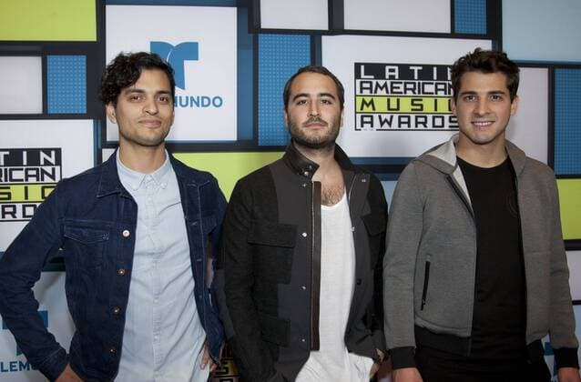 Oct. 6, 2015 - Hollywood, California, U.S - Reik attends Telemundo s Latin American Music Awards Press Conference after their rehearsal at the Dolby Theatre on Tuesday October 6, 2015 in Hollywood, California. Hollywood U.S. - ZUMAp124