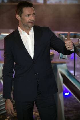 MEXICO CITY, Oct. 6, 2015 -- Australian actor Hugh Jackman poses during the red carpet of the movie Pan , in Mexico City, capital of Mexico, on Oct. 6, 2015. Alejandro Ayala) (da) (sp) MEXICO-MEXICO CITY-CINEMA-PAN e AlejandroxAyala 