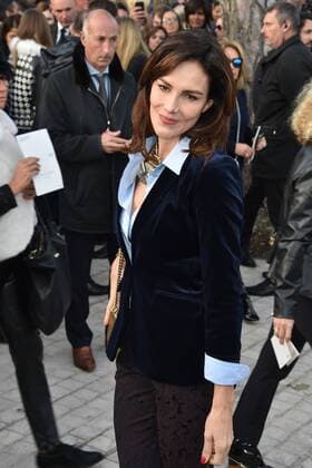 Adriana Abascal CELEBRITES : Modenschau Louis Vuitton - Pret a Porter Printemps Ete 2016 - 07 10 2015 LIONELURMANx 