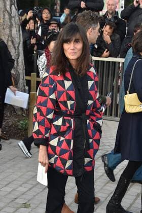 Emmanuelle Alt CELEBRITES : Modenschau Louis Vuitton - Pret a Porter Printemps Ete 2016 - 07 10 2015 LIONELURMANx 