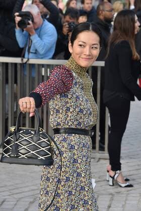 Tina Leung CELEBRITES : Modenschau Louis Vuitton - Pret a Porter Printemps Ete 2016 - 07 10 2015 LIONELURMANx 
