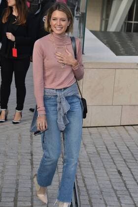 Helena Bordon CELEBRITES : Modenschau Louis Vuitton - Pret a Porter Printemps Ete 2016 - 07 10 2015 LIONELURMANx 