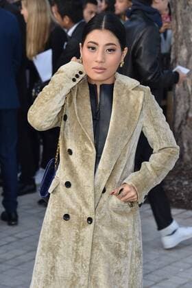 La princesse de ThaÃ¯lande Sirivannavari Nariratana CELEBRITES : Modenschau Louis Vuitton - Pret a Porter Printemps Ete 2016 - 07 10 2015 LIONELURMANx 