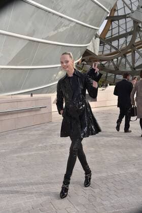 Tanya Dziahileva (Tanya Dyagileva) CELEBRITES : Modenschau Louis Vuitton - Pret a Porter Printemps Ete 2016 - 07 10 2015 