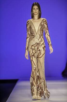 BELO HORIZONTE, MG - 06 10 2015: MINING TREND AUTUMN WINTER 2016 - Model during the parade at MILAZZO Grife FABIANA 17ª ? Ediç? the Minas Trend Autumn Winter 2016 06 to October 09 at Expominas - Avenida Amazonas, 6030 -. gameleira - BH - MG.  Mour?oxPanda