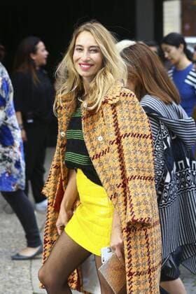 Alexandra Golovanoff CELEBRITES : Modenschau Miu Miu - Pret a Porter Printemps Ete 2016 - 07 10 2015 GwendolineLeGoffx 
