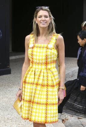 Helena Bordon CELEBRITES : Modenschau Miu Miu - Pret a Porter Printemps Ete 2016 - 07 10 2015 GwendolineLeGoffx 