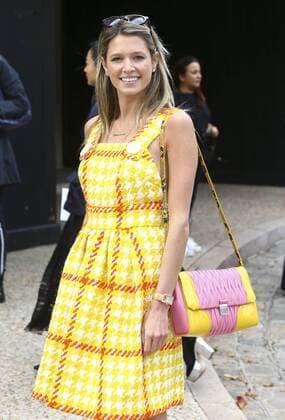 Helena Bordon CELEBRITES : Modenschau Miu Miu - Pret a Porter Printemps Ete 2016 - 07 10 2015 GwendolineLeGoffx 